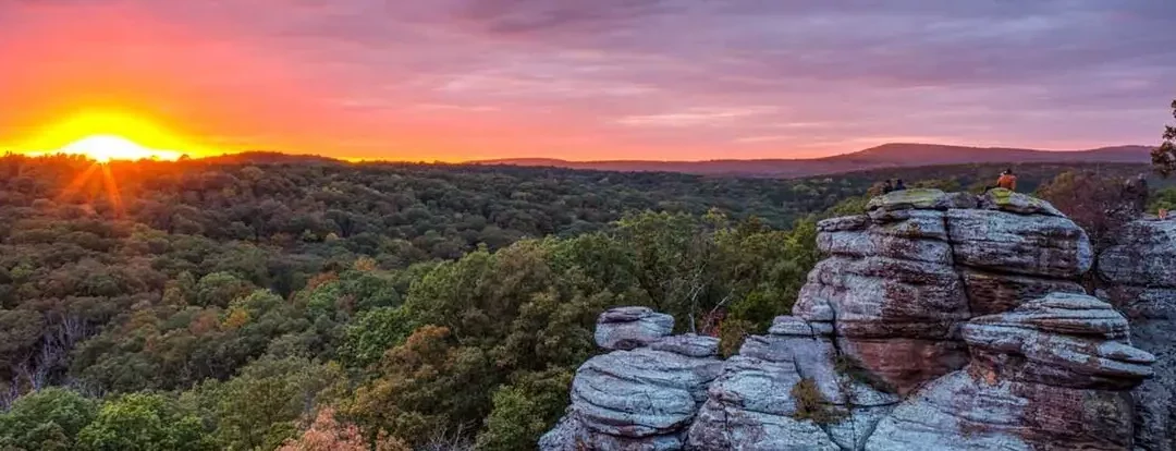 Explore the Stunning Garden of the Gods in Shawnee National Forest, Illinois